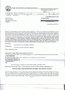 Harmonic CES 40 Hertz Provisional Patent.